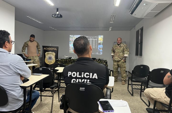 Polícia Civil qualifica agentes para uso de drones em ações de segurança 11/07/2025 Fonte/Crédito: Filipe Conceição / Ascom PCBA